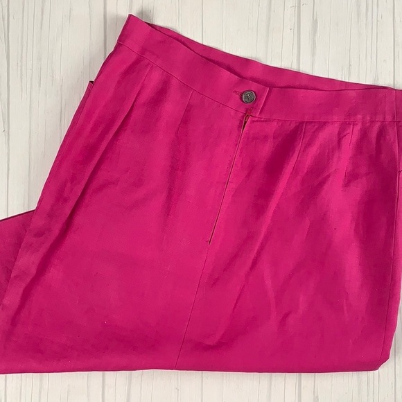 Authentic Hermes hot pink knee length skirt - Picture 9 of 10